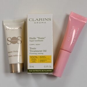(3/30$) Clarins skincare trio - Sample Size